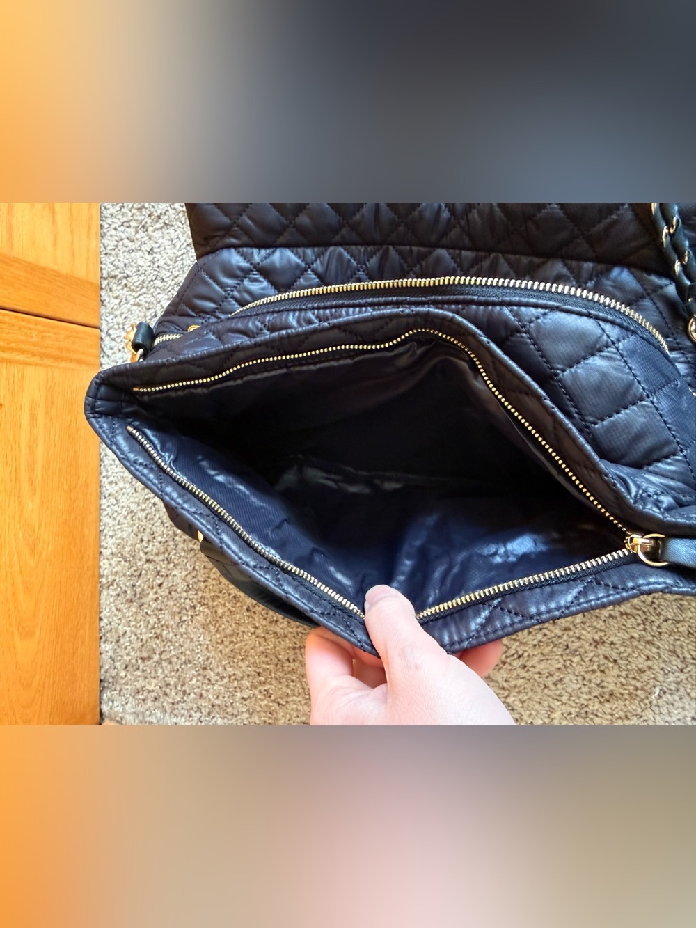 MZ Wallace Crosby Lock Satchel - Black - Picture 5 of 6